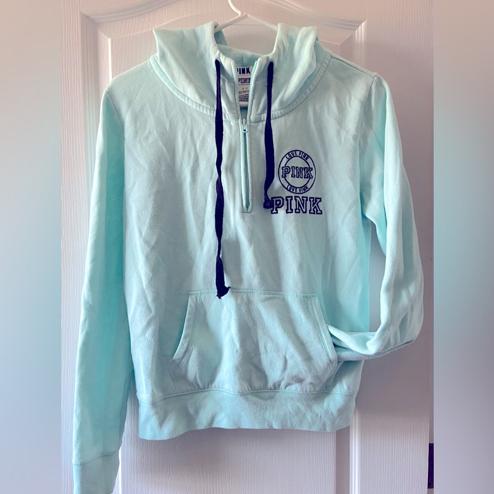 ⭐️Make an Offer⭐️ PINK by Victoria Secret quarter-zip sweatshirt - Small